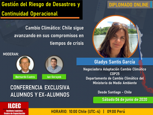 Invitación Seminarios Diplomado - Gladys Santis 06-06-20