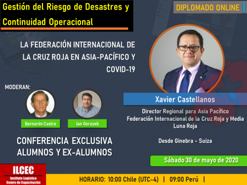 Invitación Seminarios Diplomado - Xavier Castellanos 30-05-20